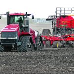 Deep banding is the recommended method to apply nitrogen fertilizer, because 20 to 50 percent of applied urea can be lost when it’s broadcasted and not incorporated. Stabilized nitrogen products can reduce losses when environmental conditions are likely to cause leaching or volatilization. | File photo