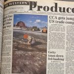 I started working at the Producer in November of 1986 as a layout editor, and I was curious to see if I might recognize some of the pages I had designed. | Bruce Dyck photo