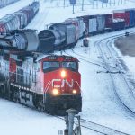 Members of the Teamsters Canada Rail Conference (TCRC) are in the middle of a strike vote. The vote comes after three collective agreements, covering CN and CPKC engineers and conductors as well as rail traffic controllers at CPCK, expired December 31. | File photo