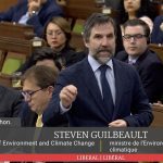 "I’ve been meeting with grain farmers, cattle farmers. They don’t talk to me about carbon pricing. They talk to me about the hundreds of millions of dollars (in losses) due to the impacts of climate change on the farming sector in the country," environment minister Steven Guilbeault told the House of Commons last week. | Screencap via CPAC