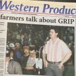 Back issues of The Western Producer are collected in big books called bound volumes, and until recently were stored at the newspaper’s office in Saskatoon. | Bruce Dyck photo