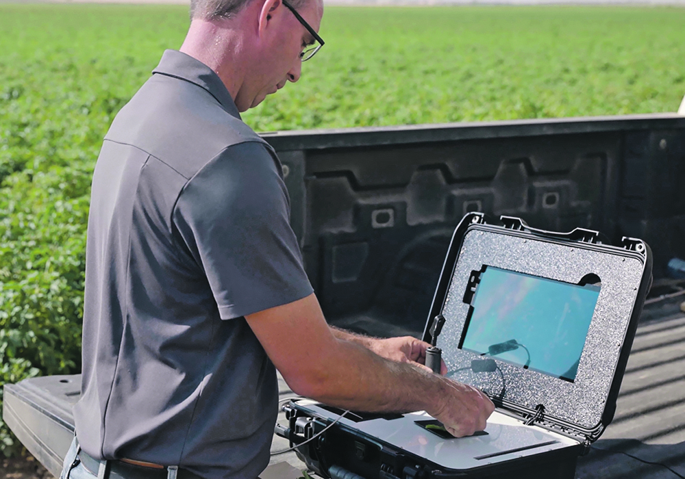 A LENS unit at work in the field.  |  Picketa Systems photo