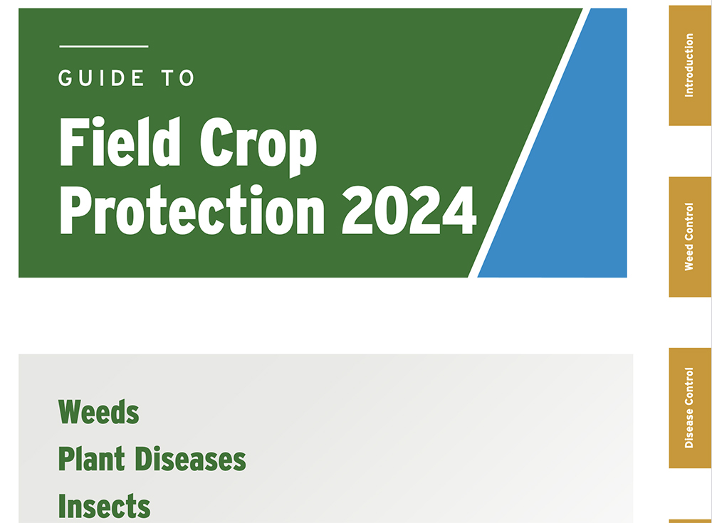 Two of the 11 new products are meant to help producers combat kochia. | Screencap via gov.mb.ca