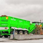 The Series 2 Combi RX2 Multi-Feeder wagons include a number of design updates from the original models and are available in 14- and 17-tonne capacities. | Hustler Equipment photo