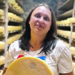 Polina Zhovtyak still produces cheese, runs her daughter’s bakery and takes care of the farm she founded with her husband, all while they both serve in the Ukrainian army. | Ihor Pavliuk photo
