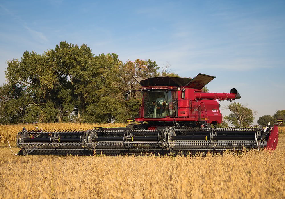 Case IH introduces three new combine models with upgraded features that will replace the current 7250, 8250 and 9250 models. | Case IH photo