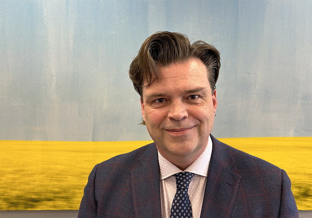 The new chief commissioner of the Canadian Grain Commission, David Hunt. | Ed White photo