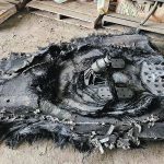 An astronomer from the University of Regina says a 98 pound piece of a SpaceX rocket that fell in a Saskatchewan farm field this winter would have been much more serious if it had landed in an urban area. She says more must be done to prevent this from happening. | Photo supplied by Barry Sawchuk