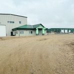 SeedMaster recently purchased this building and yard adjacent to its Emerald Park manufacturing plant, adding five acres and eventually 12,000 more sq. feet of plant area. | SeedMaster photo