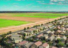 Farmland is cheap to buy and cheap to build upon for those looking to construct new, low-density housing, but at what cost?  |  Getty Images