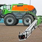 Projects at the Prairie Agricultural Machinery Institute have included sprayer aerodynamics. | File photo