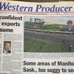 In the June 16, 2005, issue, it was wheat’s turn to make the news. | Bruce Dyck photo