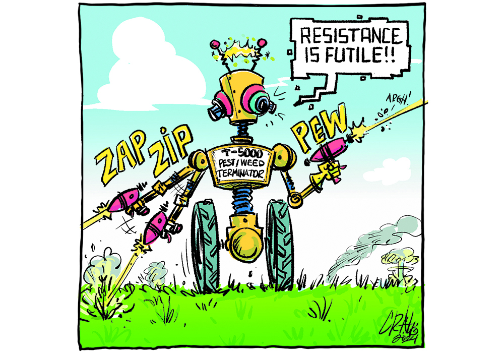 Pest control equation becomes more complex