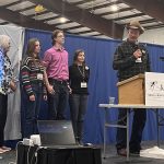 The Block Ranch won the Environmental Stewardship Award (TESA) on Monday, June 10 at the Saskatchewan Stock Growers Association convention in Swift Current. Neil Block says one of the most important things they do on their operation is taking care of the grass. He says they always are trying to improve the range and leave more time for rest. | Melissa Jeffers-Bezan photo