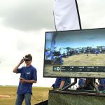 A drone demo.