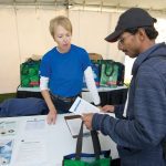 A Career Crawl booth.