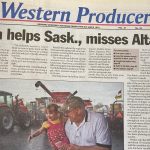 Many Alberta regions hadn’t had a decent rain in a year, and eight municipalities in the northeastern and central parts of the province had declared agricultural disasters. | Bruce Dyck photo