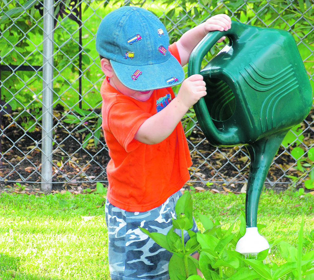 Families who garden together are not only growing vegetables but also raising future gardeners.  |  Alma Barkman photo
