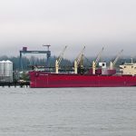 Grain is flowing well as the crop year comes to a close, with 10 vessels loaded at Vancouver late last month compared to the usual six or
seven. | File photo