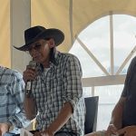 Indigenous Producers Panel L to R: Milton Tootoosis, Warren Many Grey Horses, Darryl McElroy. | Ed White photo