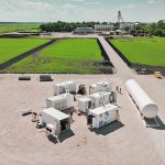 FuelPositive’s green ammonia plant installation on R&L Acres near Sperling, Man. | FuelPositive photo