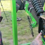 John Deere seed drill specialist Logan Wemyss, who works for Aricks Australia, explains the benefits of the component upgrades offered by that firm, which are designed for 60, 90 and Pro Series drill openers. | Scott Garvey photo
