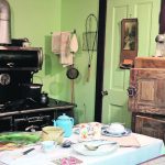 The Rosetown and District Museum has a room designed to depict a 1920s farm kitchen. Note the coal and wood stove, wooden ice box and coal oil lamp, all typical of the era. | Betty Ann Deobald photo