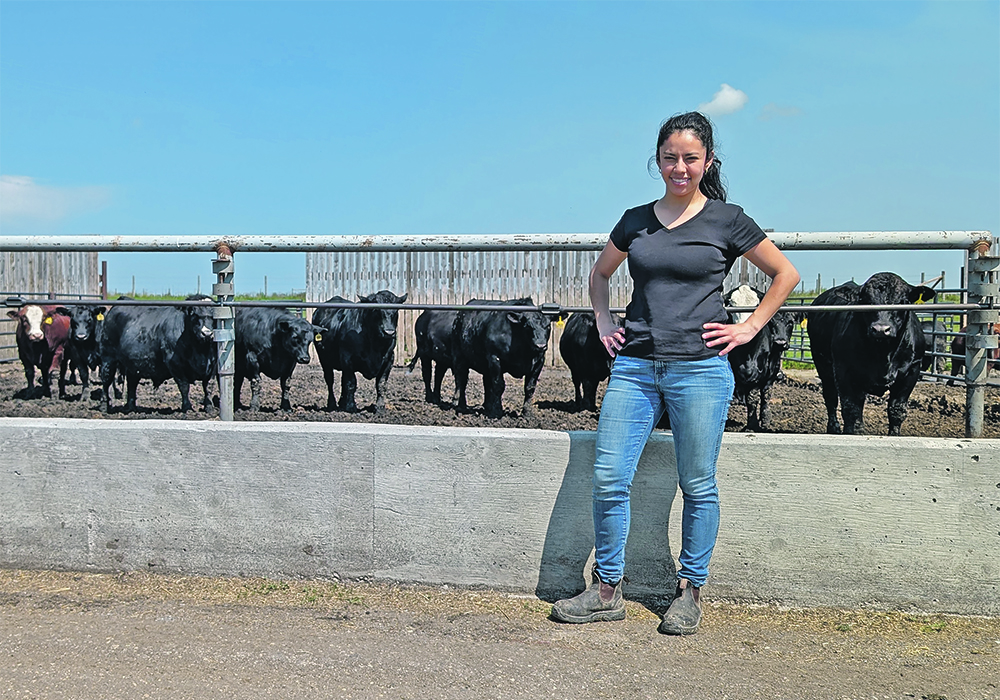 Beatriz Montenegro Gonzalez was inspired by conversations with her ranching partner to look at how to supplement straw-based diets during a drought.  |  Supplied photo