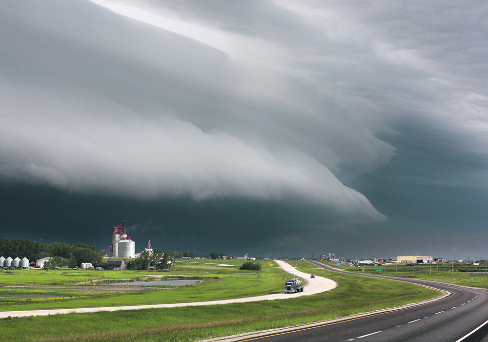 The two main conditions almost always present for extreme rainfall are plenty of moisture and slow movement. | File photo