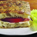 Beefsteak tomatoes make the best sandwiches. Use focaccia bread for something a little different. | Sarah Galvin photo