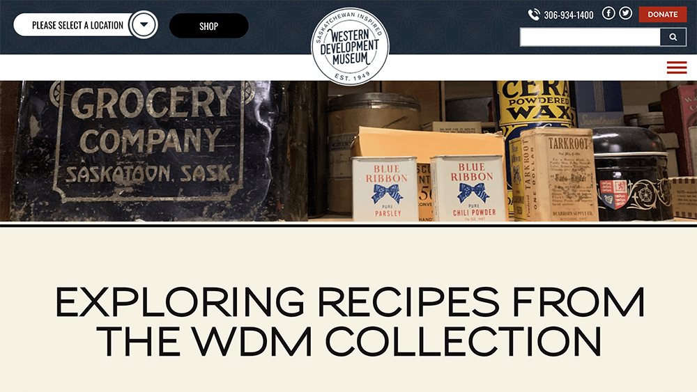 Cookbook Connections focuses not so much on what rural Prairie residents ate over the decades as on how this culinary knowledge was preserved. | Screencap via wdm.ca