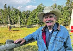 Former rancher Al Rand is holding the second Calves for Ukraine special auction sale at Olds Auction Mart in Olds, Alta., Oct. 22.  |  Al Rand photo