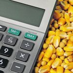 Declining U.S. farm income could ripple across the rural economy as crop farmers wrestle with corn and soybean prices hovering near four-year lows. | Getty Images