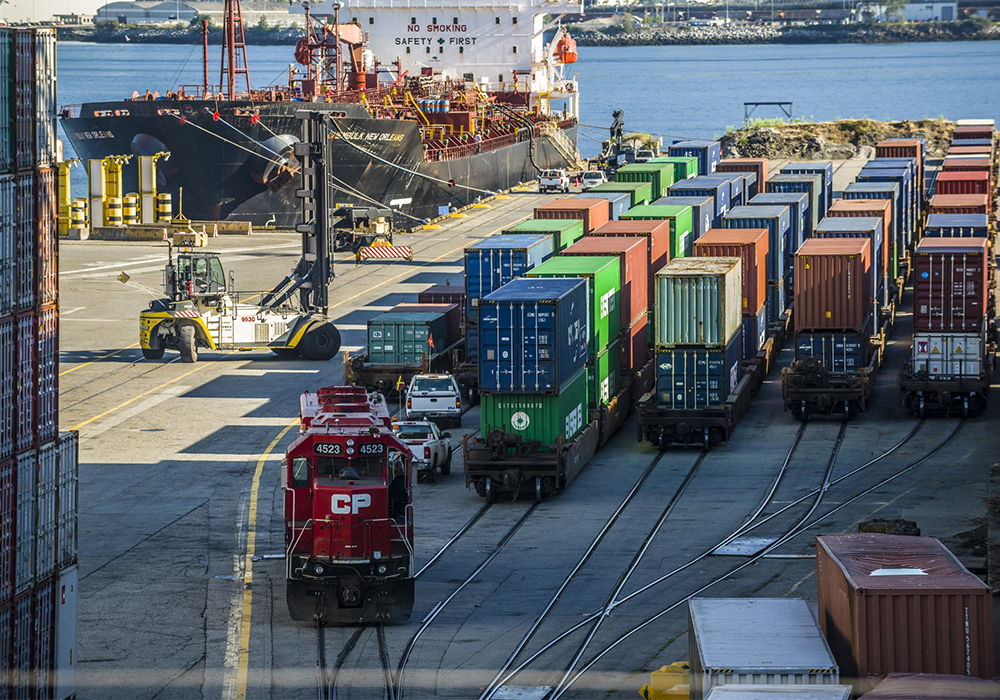 “It’s going to back up trains that are going into Vancouver. It’s going to really slow down things that are happening in the country,” said Mark Hemmes, president of Quorum Corporation in an interview today. “You can’t deliver grain, you don’t have cash flow.” | Screencap via portvancouver.com