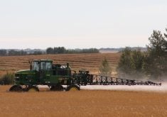 Some weed scientists believe glyphosate will soon play a supporting role on Canadian farms. | File photo
