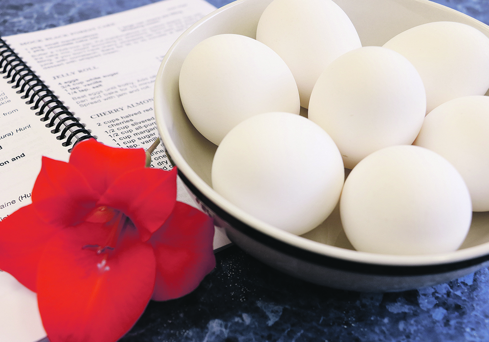 Eggs are a common ingredient in baking, where they may act as a binding agent, provide leavening, add moisture and affect texture. In sauces and custards, they help thicken and emulsify. If out of eggs, there are many options for replacing them in recipes.  |  Betty Ann Deobald photo