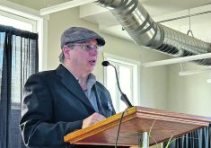 David Beaudin, the Manitoba Metis Federation’s agriculture minister and associate education minister, wants to develop inter-provincial training programs for Metis youth interested in an agricultural career.  |  Ed White photo