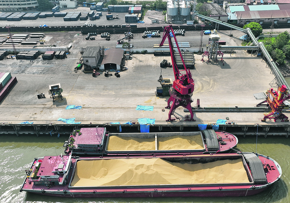 Global prices of corn, wheat and soybeans have slipped to their lowest level since 2020 amid rising supplies and signs of slowing demand from China, which have hurt the profits of multinational grain companies such as Louis Dreyfus Co.  |  Reuters photo