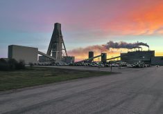 Nutrien’s potash mine at Allan, Sask., has been operating since 1968. | Sean Pratt photo