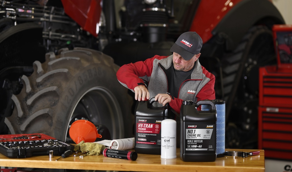 Genuine lubricants are engineer tested and recommended for your Case IH equipment. 