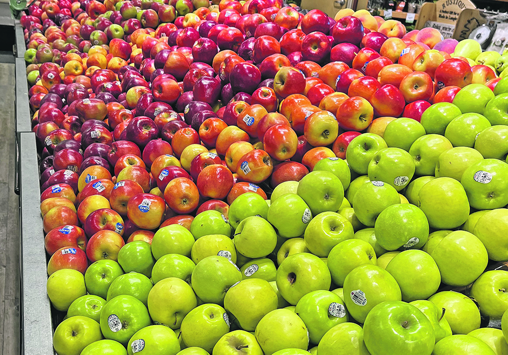 More than 100 varieties and cultivars of apples are grown in Canada. About 30 are commonly available commercially.  |  Sarah Galvin photo