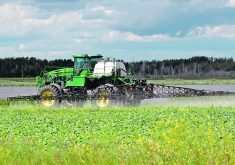 The latest Alberta Agriculture data shows that farmers paid $73.57 for a 10-litre jug of Roundup WeatherMAX liquid in August, which is down from $98.69 a year ago and the recent high of $166.81 in December 2022.  |  File photo
