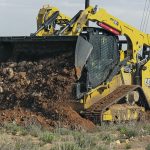 Caterpillar’s next generation of skid steers and compact track loaders offer a roomier cab and increased specifications, including higher lift heights. | Caterpillar photo