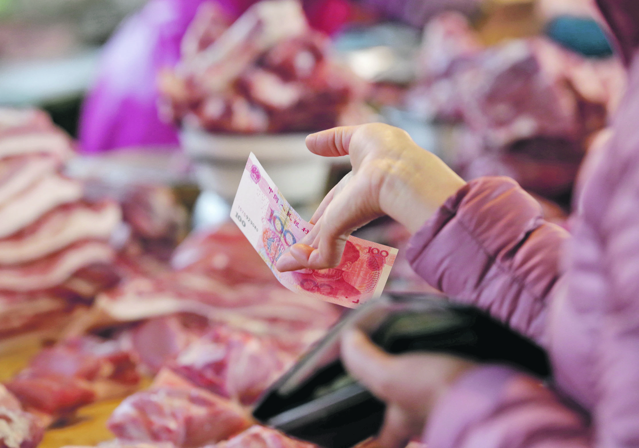 Hog production in China declined to 12.59 million tonnes in the June-September period. | REUTERS PHOTO