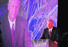 United States Agriculture Secretary Tom Vilsack talks about the improved milk price over the last time he was at World Dairy Expo in 2019.  | John Greig photo