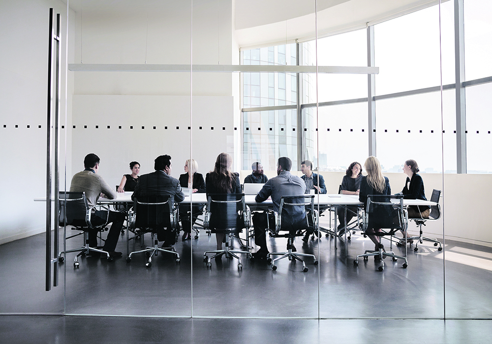 The setting of a family conference on farm succession can be important because people often behave better in boardrooms than living rooms.  |  Getty Images