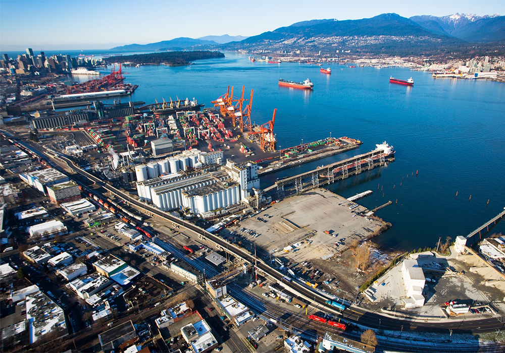 The feds stepped in on Nov. 12 to end the disputes at the country’s biggest ports, including Vancouver and Montreal, citing economic damage and the potential to drive away trading partners. | Screencap via Facebook/ Port of Vancouver