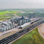 Richardson International more than doubled the capacity of its plant in Yorkton, Sask., which is the largest construction project the company has ever undertaken. The plant is now the world’s largest canola crusher, with an annual capacity of 2.5 million tonnes of seed. | Richardson International photo