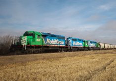 Financial details were not disclosed, but the sale includes MobilGrain, Last Mountain Rail, Big Sky Rail, MobilEx Terminal Ltd. in Thunder Bay and Intermobil, the intermodal terminal in Regina, as well as the loading facilities in Condie, Aylesbury, Delisle, Dinsmore, Lucky Lake, Beechy, Elrose, Kyle, Eston and Laporte. | Screencap via mobilgrain.com
