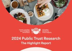 While it continues a trend observed in several prior years, report authors say the most recent results indicate that more concerted, joint public outreach efforts are needed from the agriculture sector. | Screencap via foodintegrity.ca